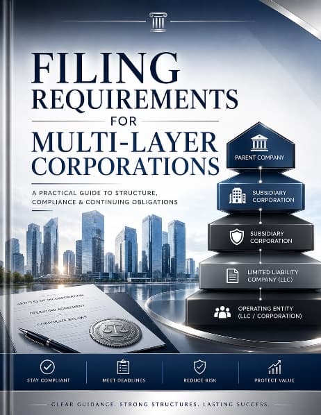 Book cover: Filing Requirements for Multi-Layer Corporations
